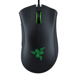 Razer DeathAdder Essential Gaming Mouse: Sensor óptico de 6400 DPI - 5 botones programables - Interruptores mecánicos - Empuñaduras laterales de goma - Negro clásico - imagen 2