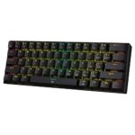 Redragon K630 Dragonborn 60% Teclado para Juegos RGB con Cable, Teclado mecánico Compacto de 61 Teclas con Interruptor Rojo Lineal, Soporte para Controlador Pro, Negro - imagen 2