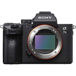 Sony a7 III ILCE7M3/B Cámara de lentes intercambiables sin espejo de fotograma completo con LCD de 3 pulgadas, solo cuerpo, configuración base, negro - imagen 2