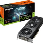 Tarjeta gráfica GIGABYTE GeForce RTX 5060 Ti Gaming OC 16G, de NVIDIA, 16 GB GDDR7 de 128 bits, PCIe 5.0, sistema de refrigeración WINDFORCE, DisplayPort y HDMI - Interfaz de salida de vídeo, tarjeta de vídeo GV-N506TGAMING OC-16GD - imagen 1